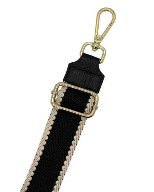 Small basic strap black-gold