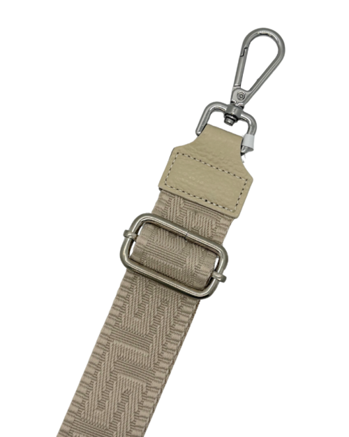 Small strap maze ecru zilver