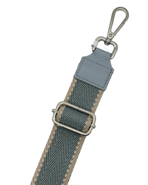 Small basic strap blauw zilver