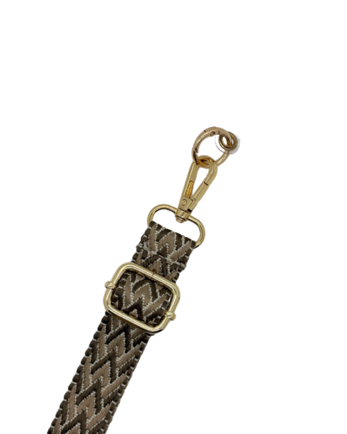 Phone strap print gold