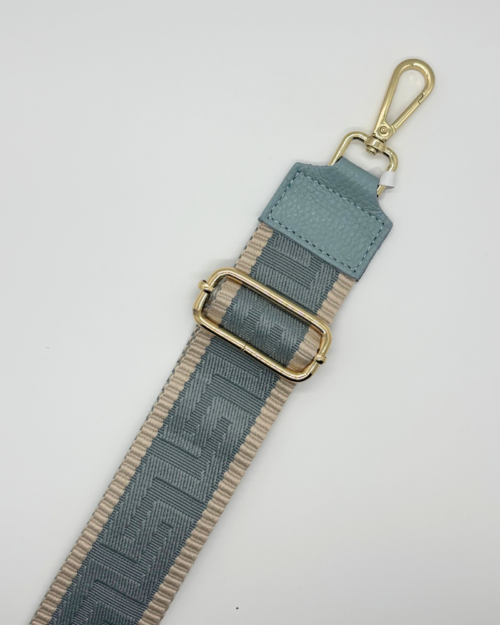 Maze strap blue-gold