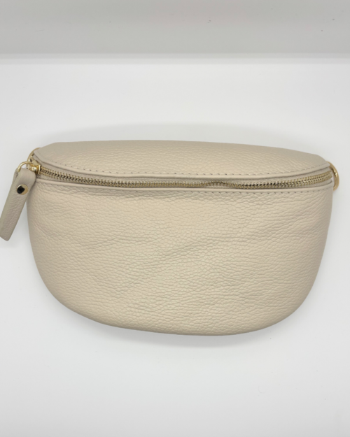 Medium moonbag offwhite gold