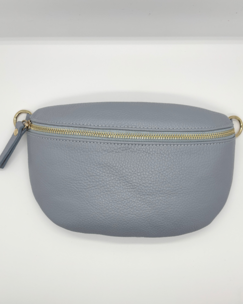 Medium moonbag blue gold