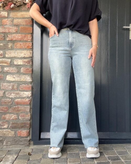New wide leg jeans (super stretch)