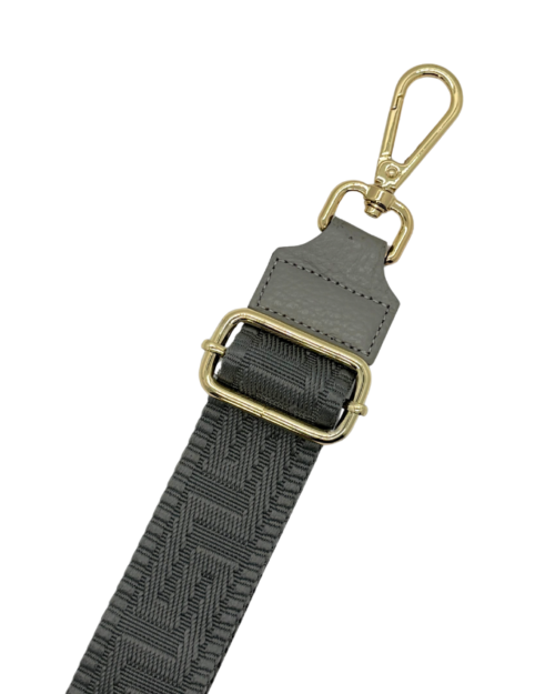 Small maze strap grijs goud