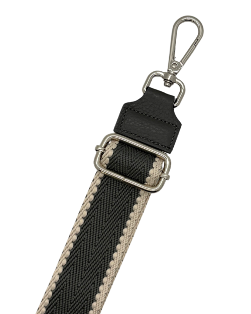 Small basic strap zwart-zilver