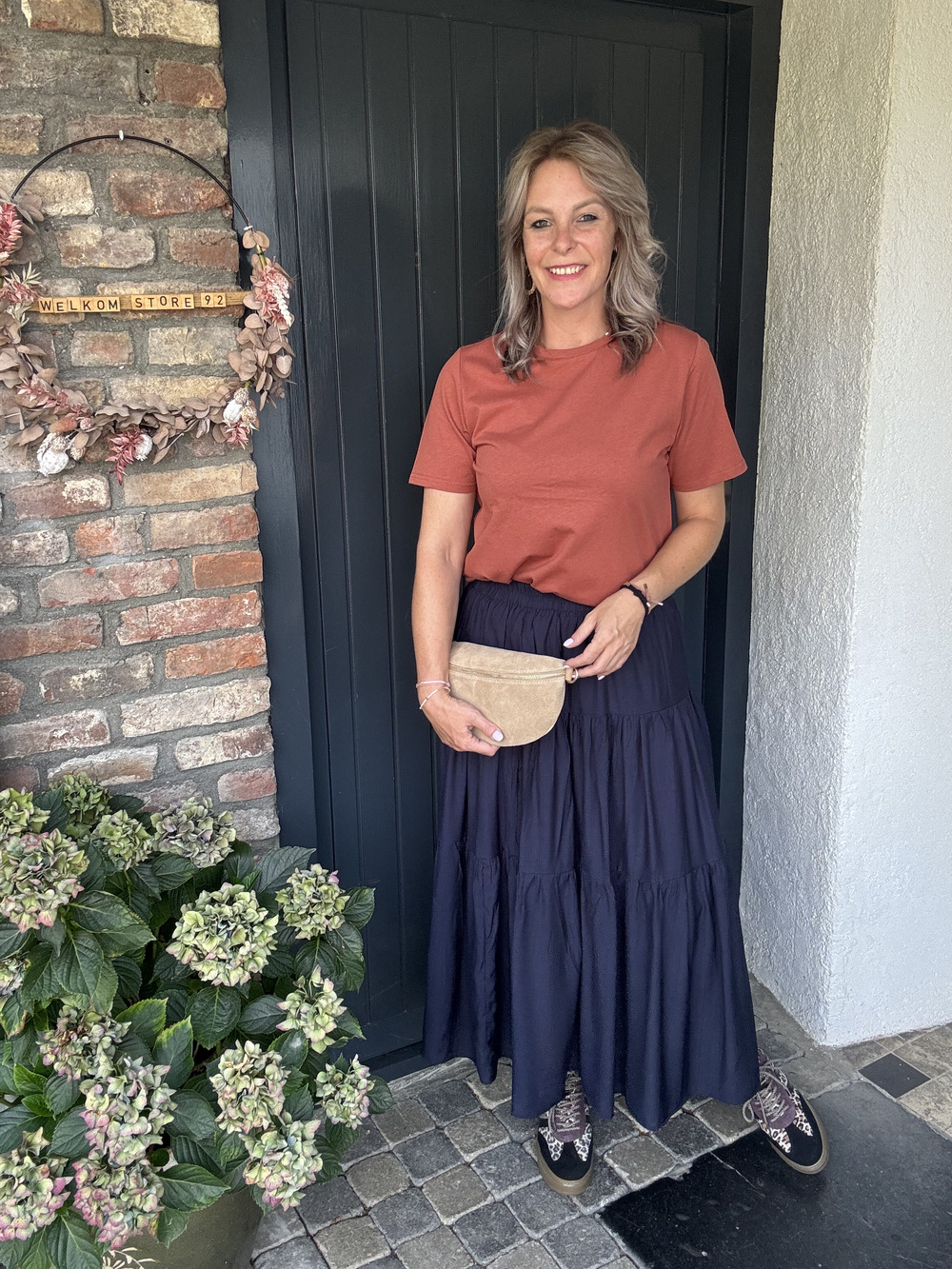 Basic tee brique - Afbeelding 2