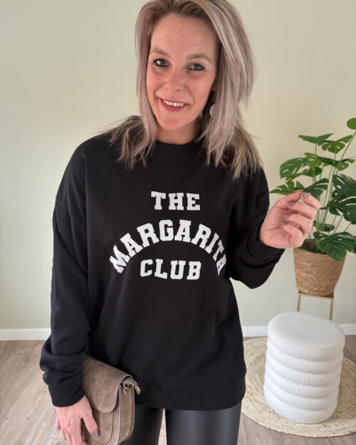 Sweater martini club zwart
