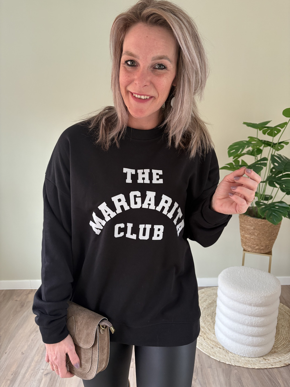 Sweater martini club zwart