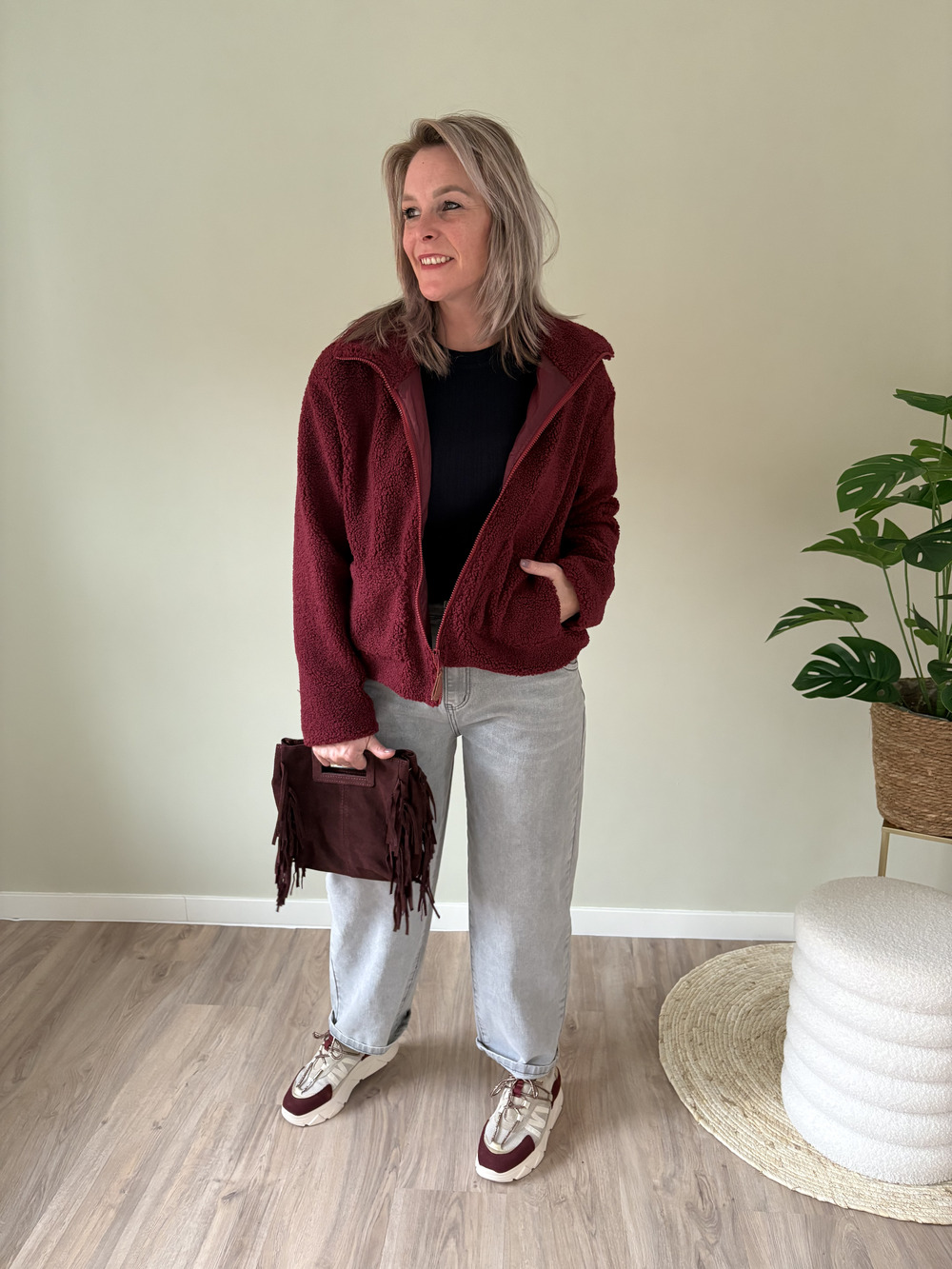 Baggy jeans grey - Afbeelding 2