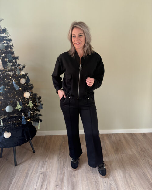 Twin-set jacket zwart