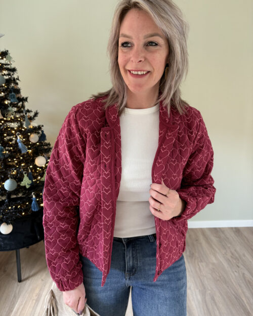 Bomber harts bordeaux