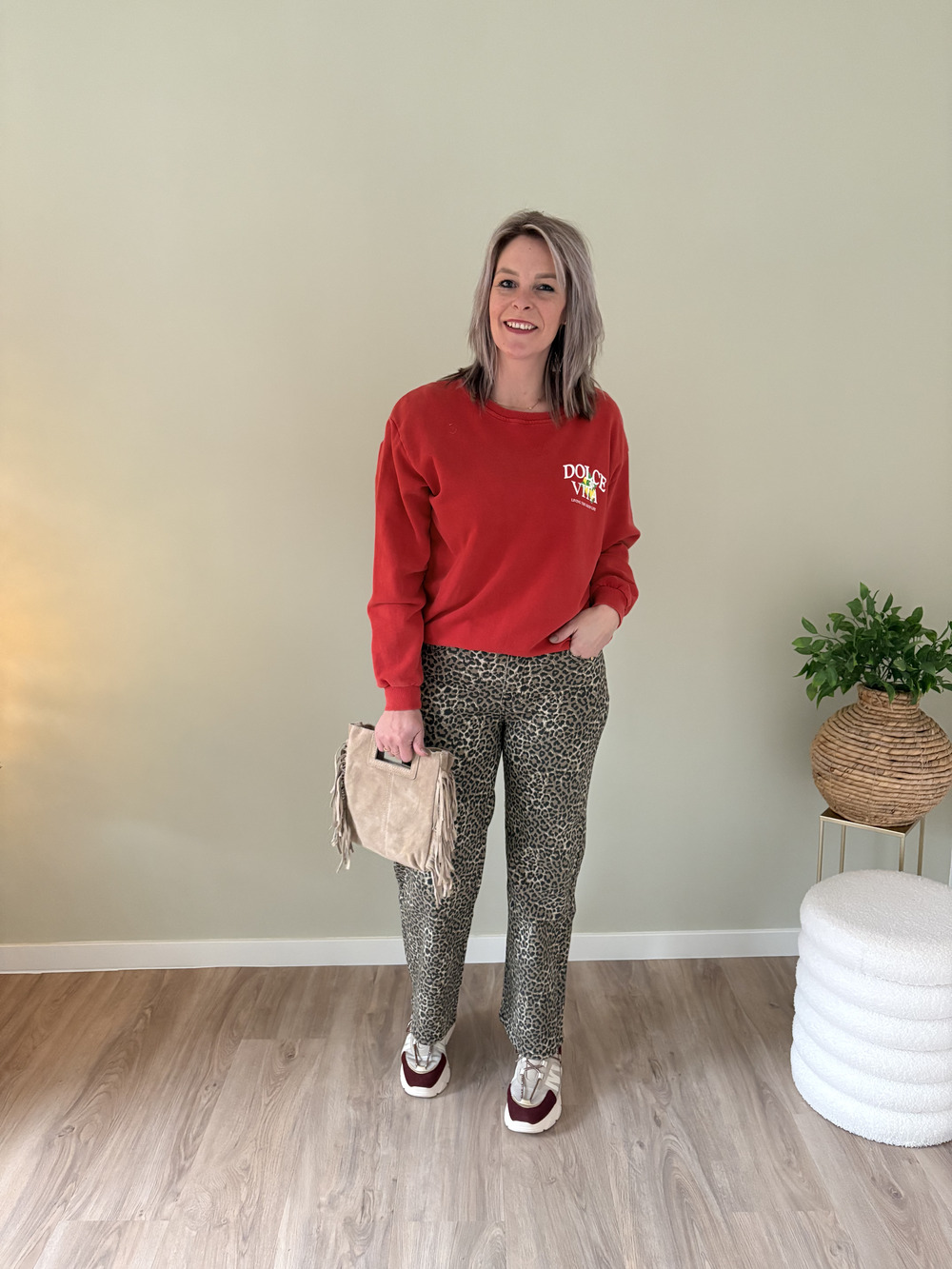 Leopard jeans - Afbeelding 3