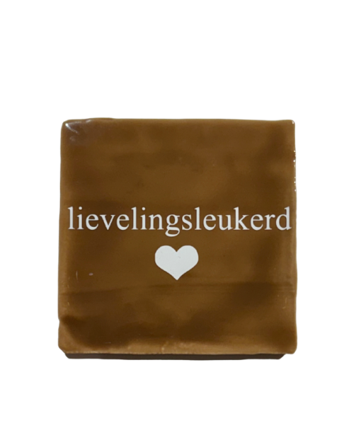 Tegeltje: lievelingsleukerd