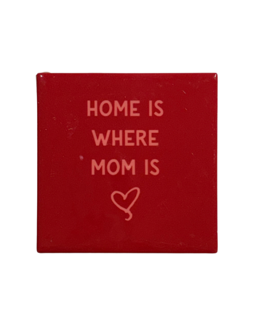 Tegeltje: home-mom