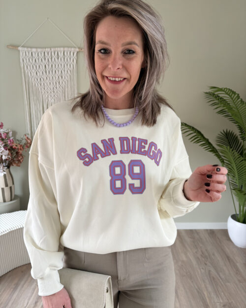 Sweater San diego ecru
