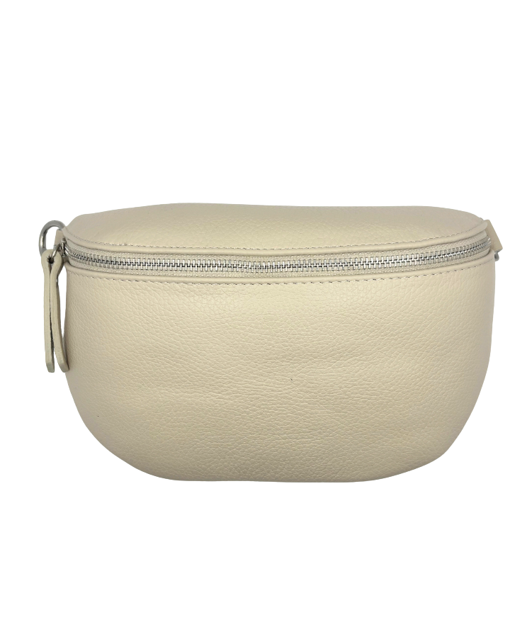 Moonbag ecru-zilver