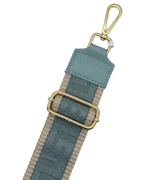 Maze strap blauw goud