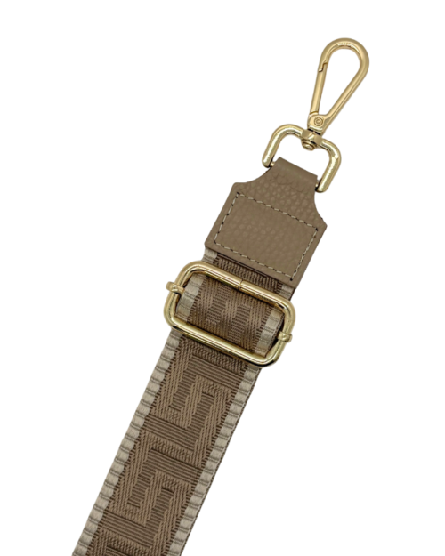 Small strap maze beige goud