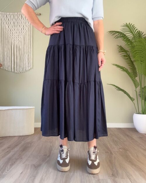 Maxi rok navy