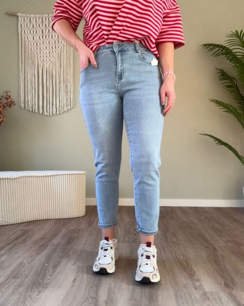 MOM-jeans light blue