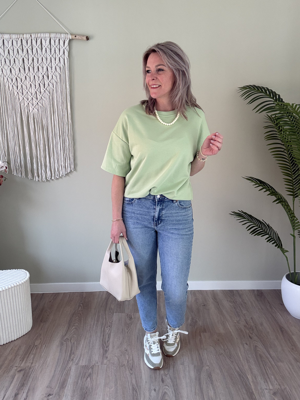 Sweater tee groen - Afbeelding 2