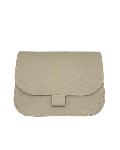 Bag flora beige-leer