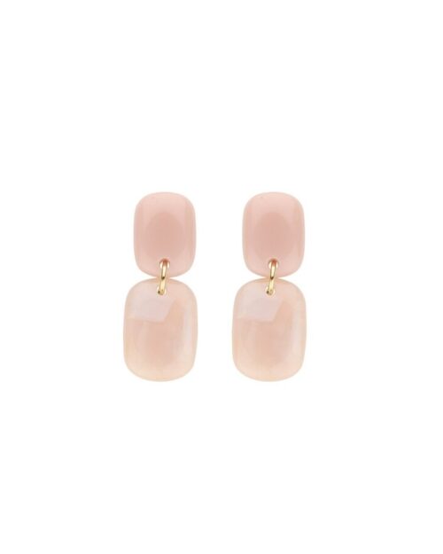 BIBA - kleine oorbellen roze