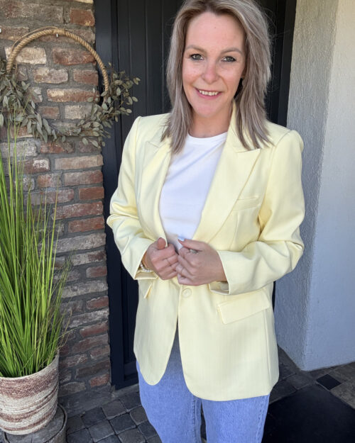 Blazer geel