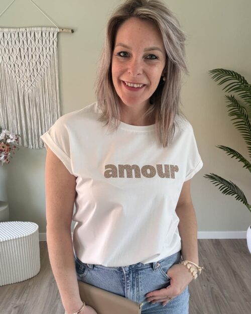 Tee Amour wit