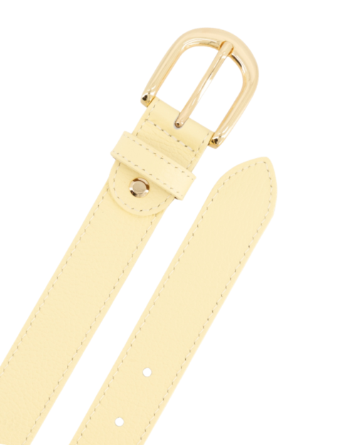 Riem leer butter yellow