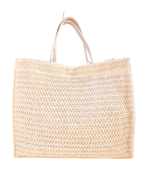 Beach shopper beige