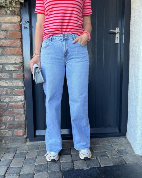 Jeans straight wide leg
