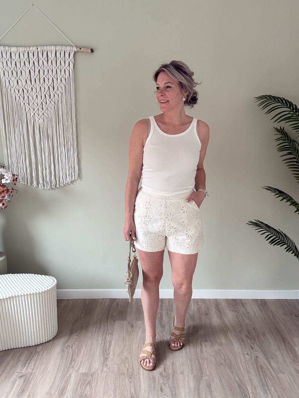 Broderie short rits - Afbeelding 3