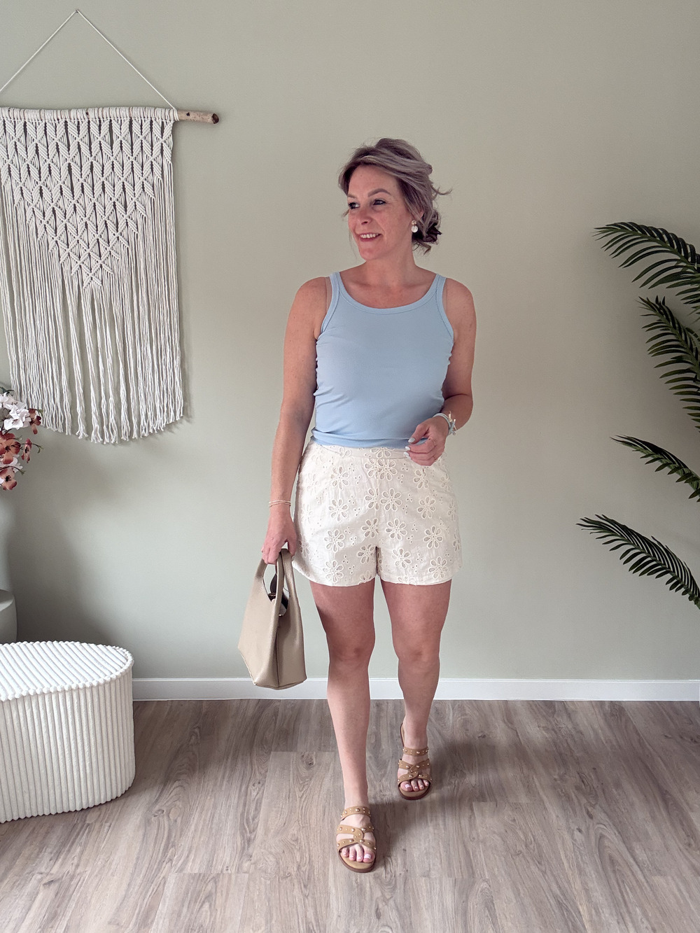 Broderie short rits - Afbeelding 2