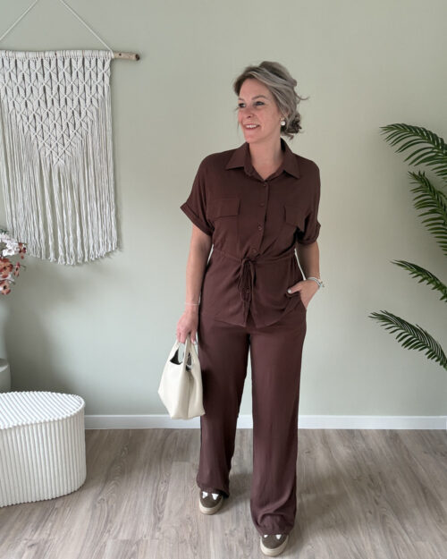 Linnen-set choco