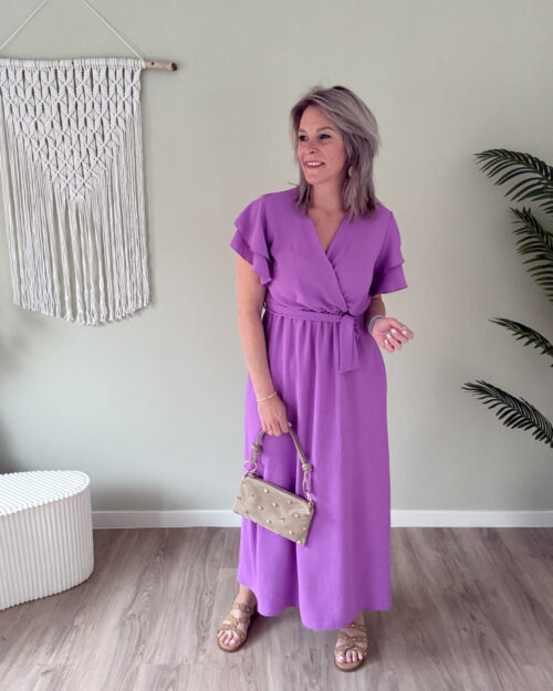 Maxi dress purple