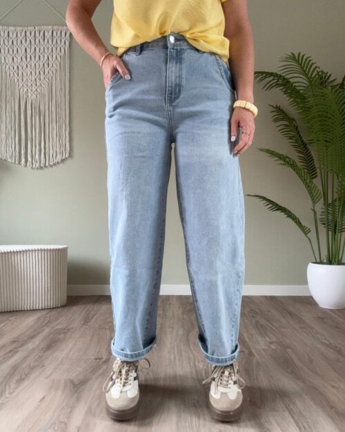Baggy jeans light blue
