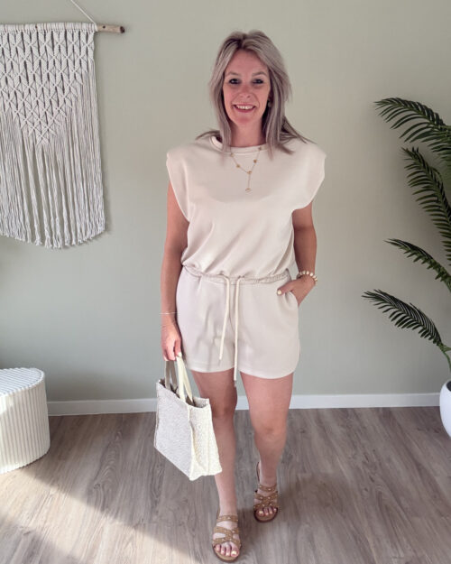 Jogging-set beige