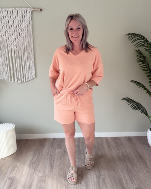 Jogging-set peach