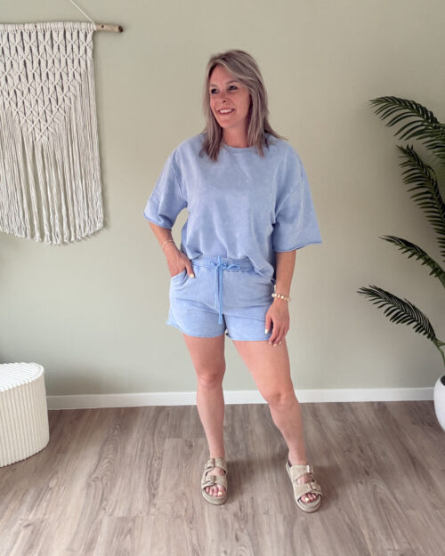 Jogging-set blauw
