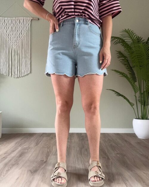 Detail jeans short