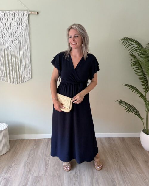 Maxi dress marine
