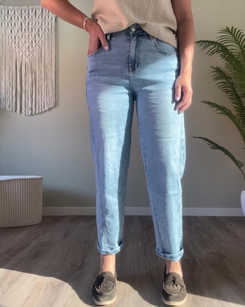 Balloon jeans light blue