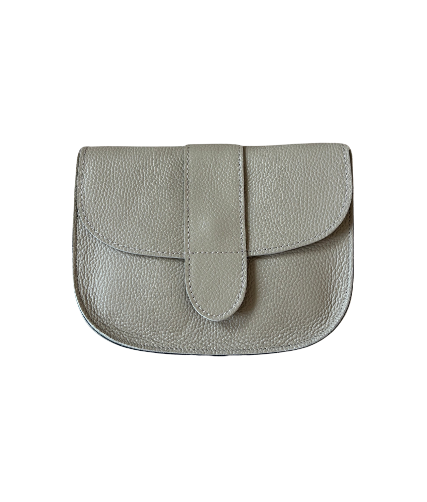Bag lynn leder beige