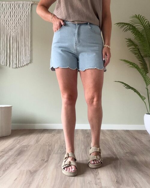 Detail jeans short