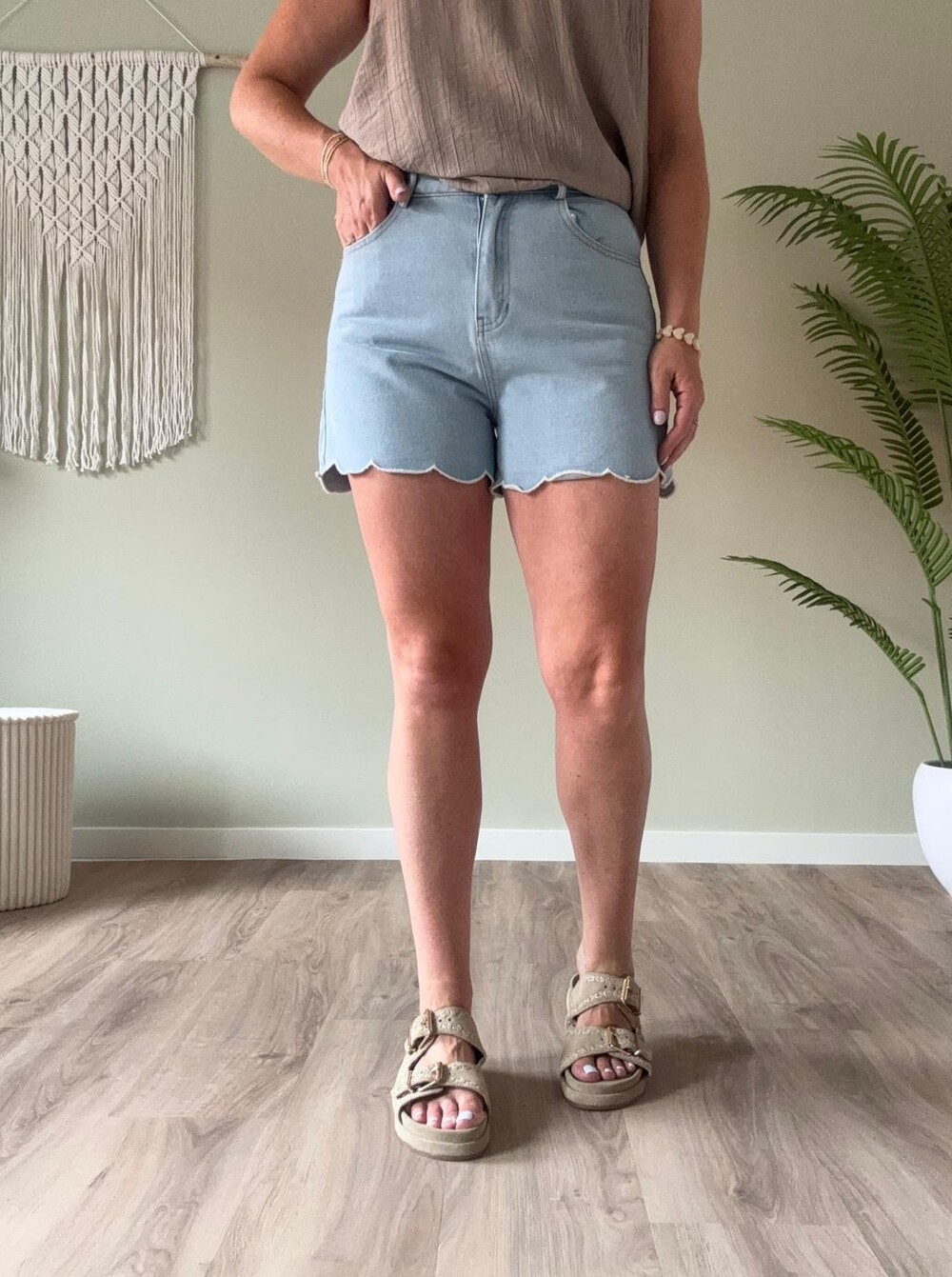 Detail jeans short