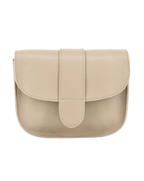 Bag lynn leder beige