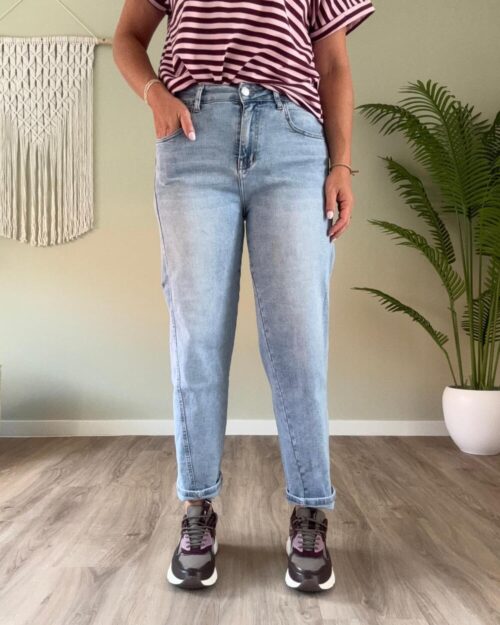 Balloon jeans light blue
