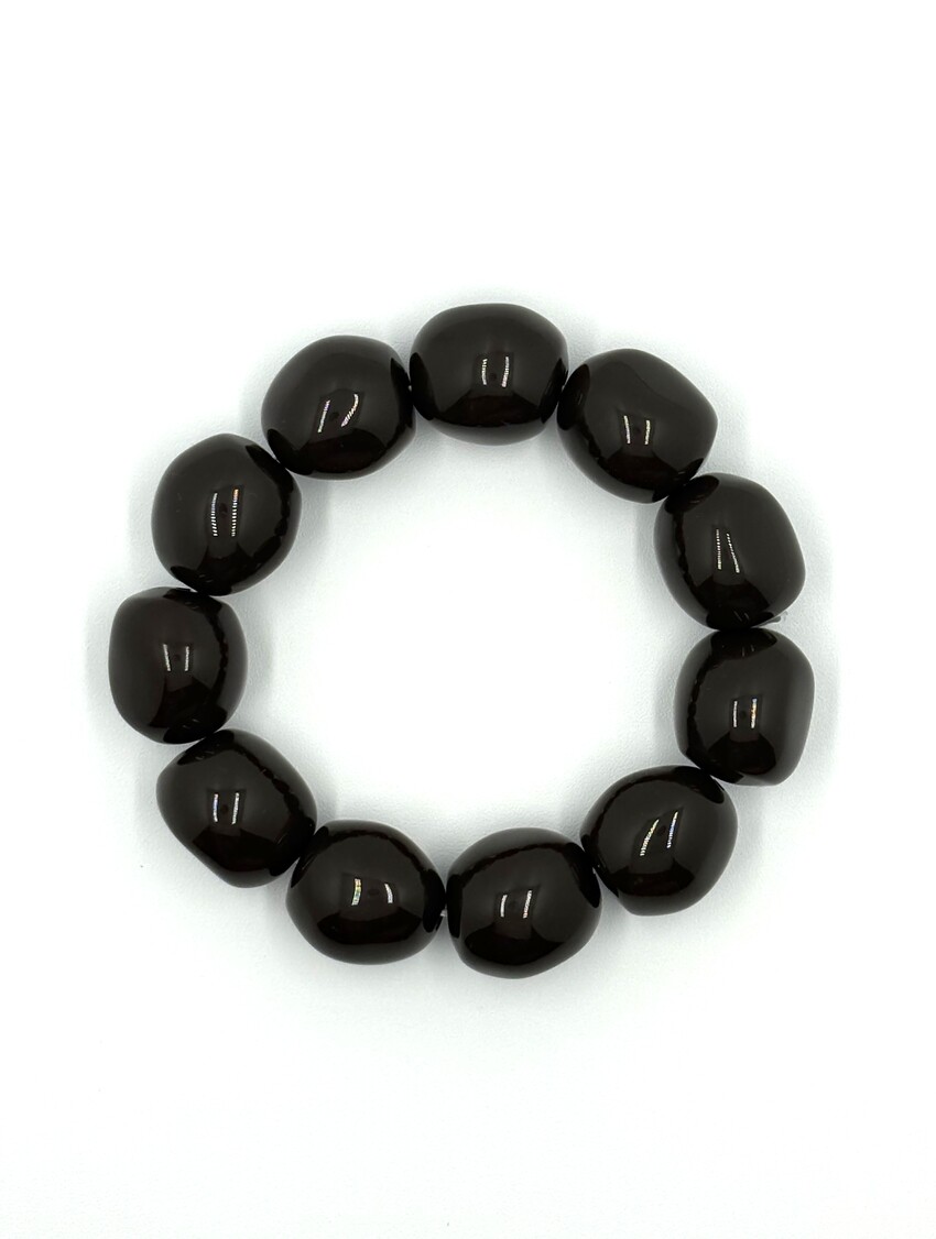 Kralenarmband choco